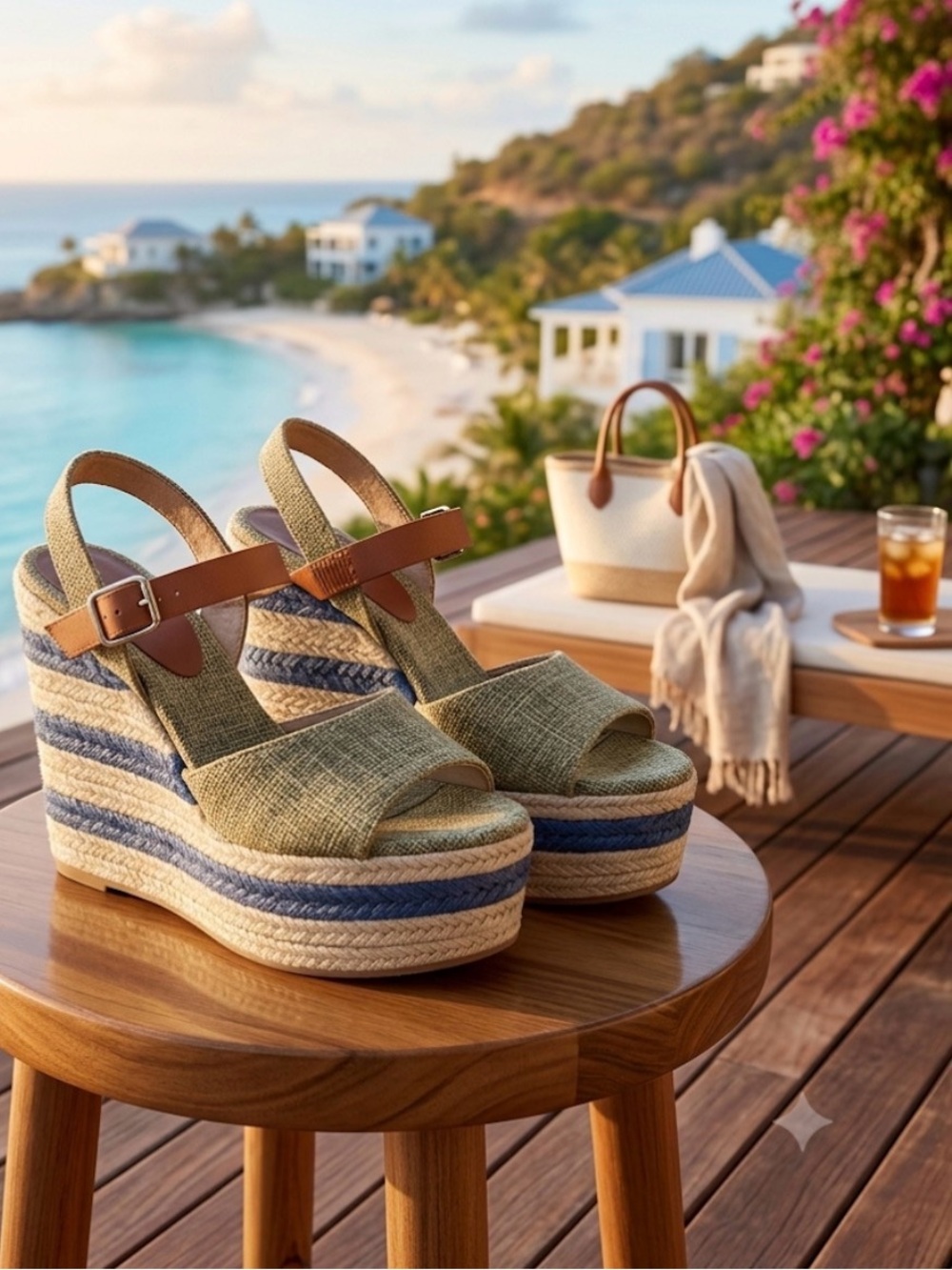 Madison Harding wedge heels